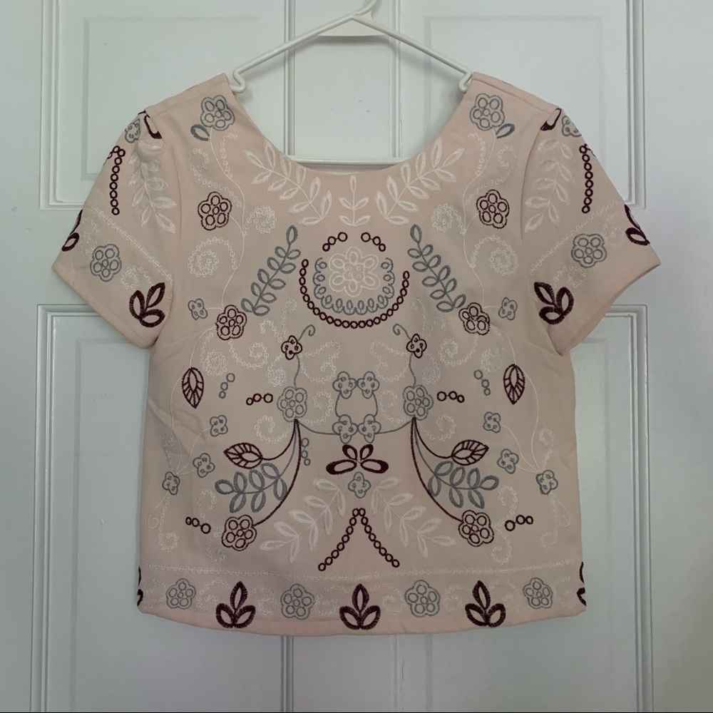 Embroidered blouse